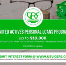 GERS Announces Active Members Limited Personal Loans Program